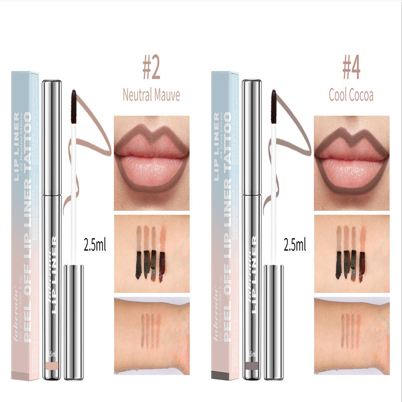 Matte Finish No Stain On Cup Hook Line Lip Stick - XMART