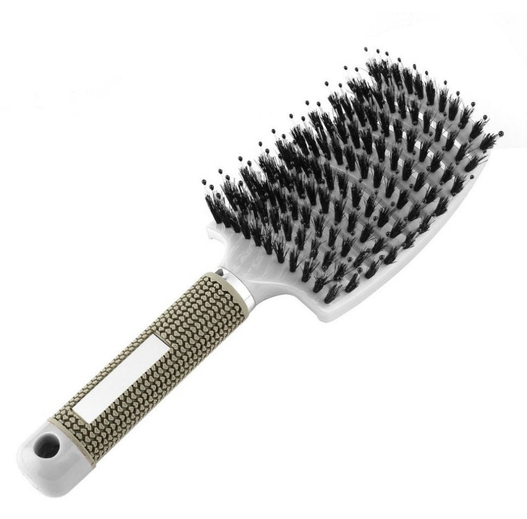 Hairbrush Anti Klit Brushy Haarborstel Women Detangler Hair Brush Bristle Nylon Scalp Massage  Teaser Hair Brush Comb - XMART