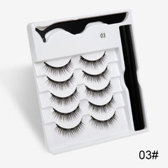 A Pair Of False Eyelashes With Magnets In Fashion - XMART