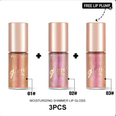 PHOFAY Moisturizing Shimmer Lip Gloss - XMART