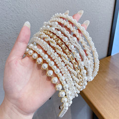 Thin pearl headband - XMART