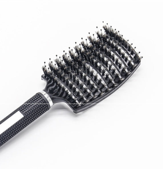 Hairbrush Anti Klit Brushy Haarborstel Women Detangler Hair Brush Bristle Nylon Scalp Massage  Teaser Hair Brush Comb - XMART