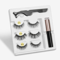 A Pair Of False Eyelashes With Magnets In Fashion - XMART