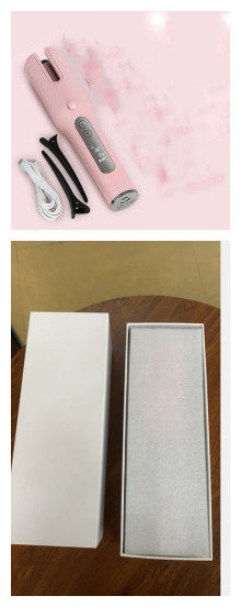 Wireless Automatic Curler USB  LCD Screen Ceramic Heating Anti-perm Curler - XMART