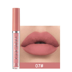 Matte Non-stick Cup Lip Gloss, Non-fading Matte Liquid Lipstick - XMART