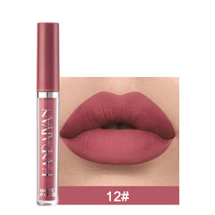 Matte Non-stick Cup Lip Gloss, Non-fading Matte Liquid Lipstick - XMART
