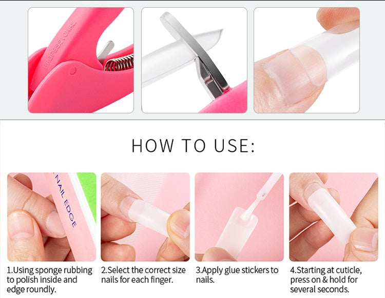 500 French nails - XMART