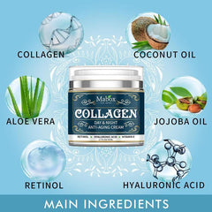 Collagen Moisturizing Facial Cream Skin Care Products Anti Aging Face Cream Moisturizing Wrinkle Remover - XMART