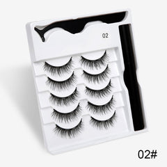 A Pair Of False Eyelashes With Magnets In Fashion - XMART