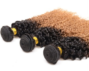 Real Human Hair Extensions Human Hair Extension Gradient Wig - XMART