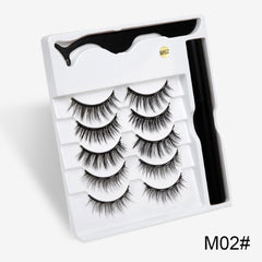 A Pair Of False Eyelashes With Magnets In Fashion - XMART