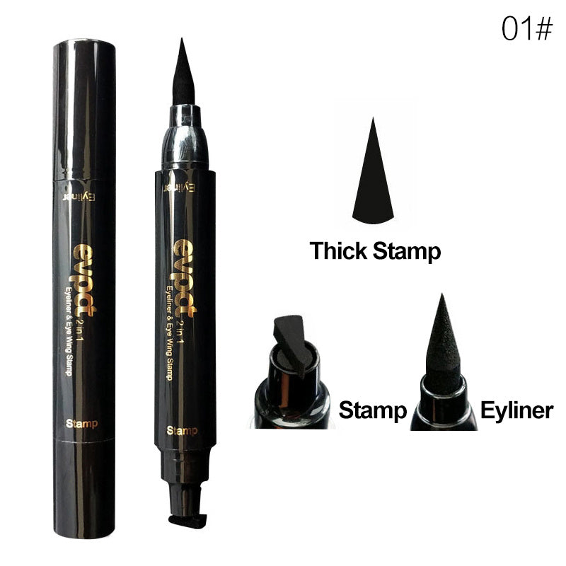 Double-headed wing seal eyeliner - XMART