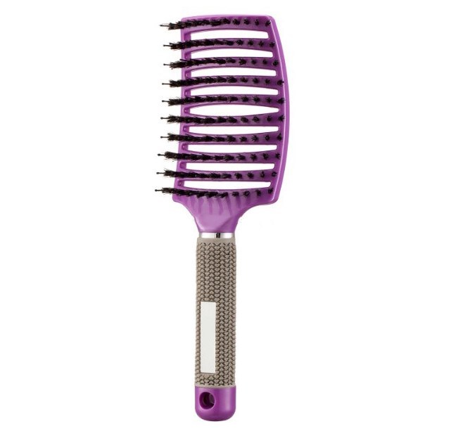 Hairbrush Anti Klit Brushy Haarborstel Women Detangler Hair Brush Bristle Nylon Scalp Massage  Teaser Hair Brush Comb - XMART