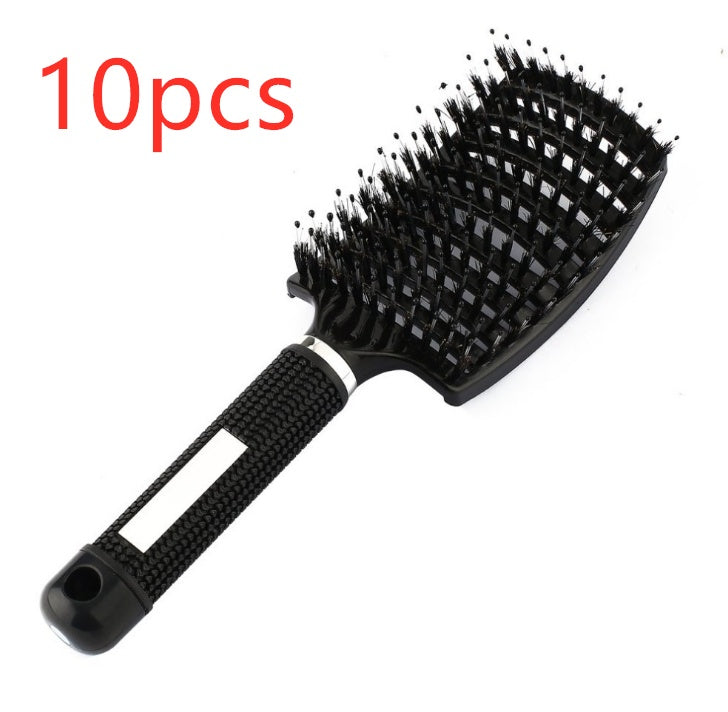Hairbrush Anti Klit Brushy Haarborstel Women Detangler Hair Brush Bristle Nylon Scalp Massage  Teaser Hair Brush Comb - XMART