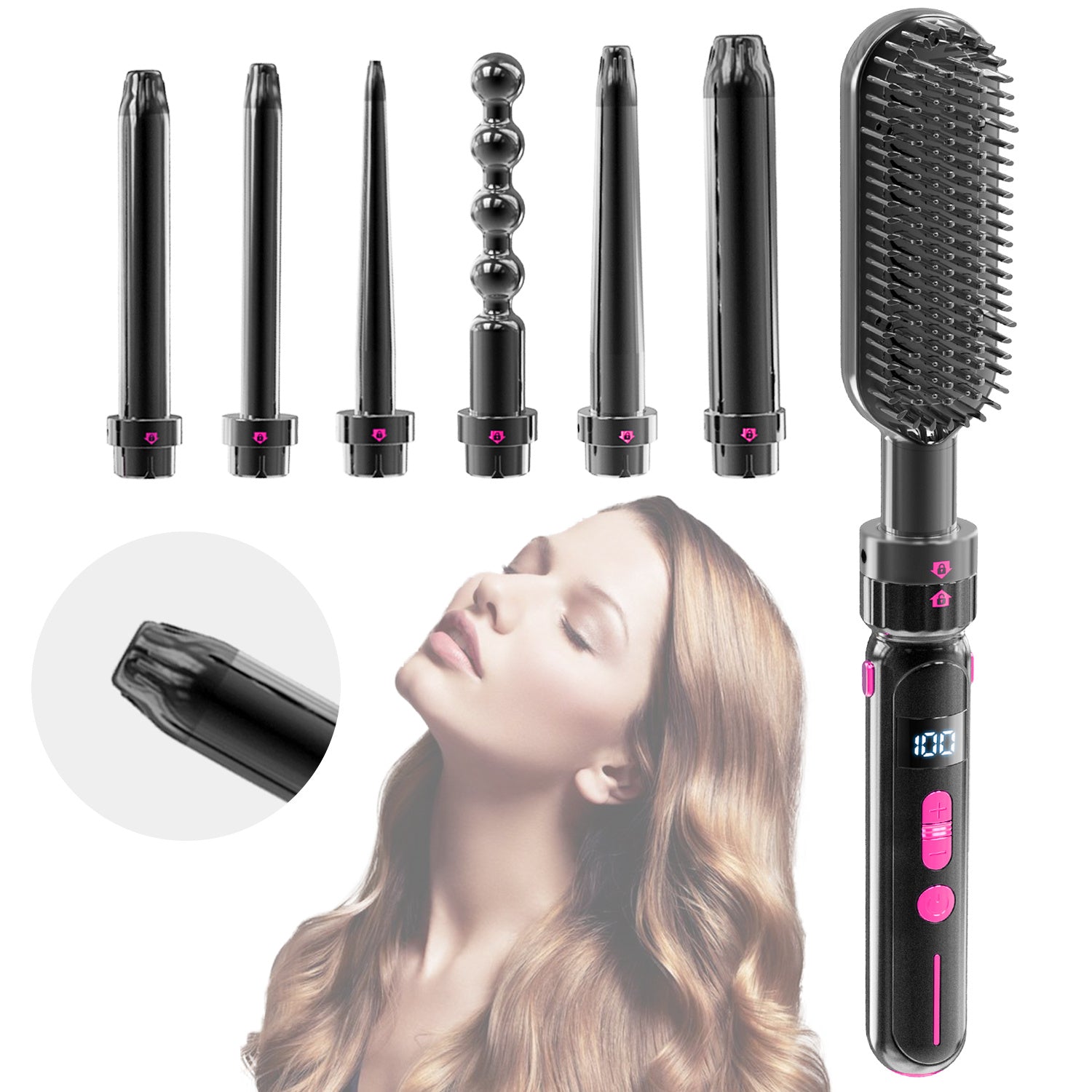 Safety Against Scalding Easy To Use Curly Hair Sticks - XMART