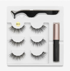 A Pair Of False Eyelashes With Magnets In Fashion - XMART