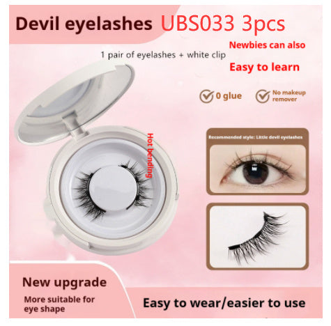 Magnetic Suction False Eyelashes Little Devil Supernatural Magnet Suit - XMART