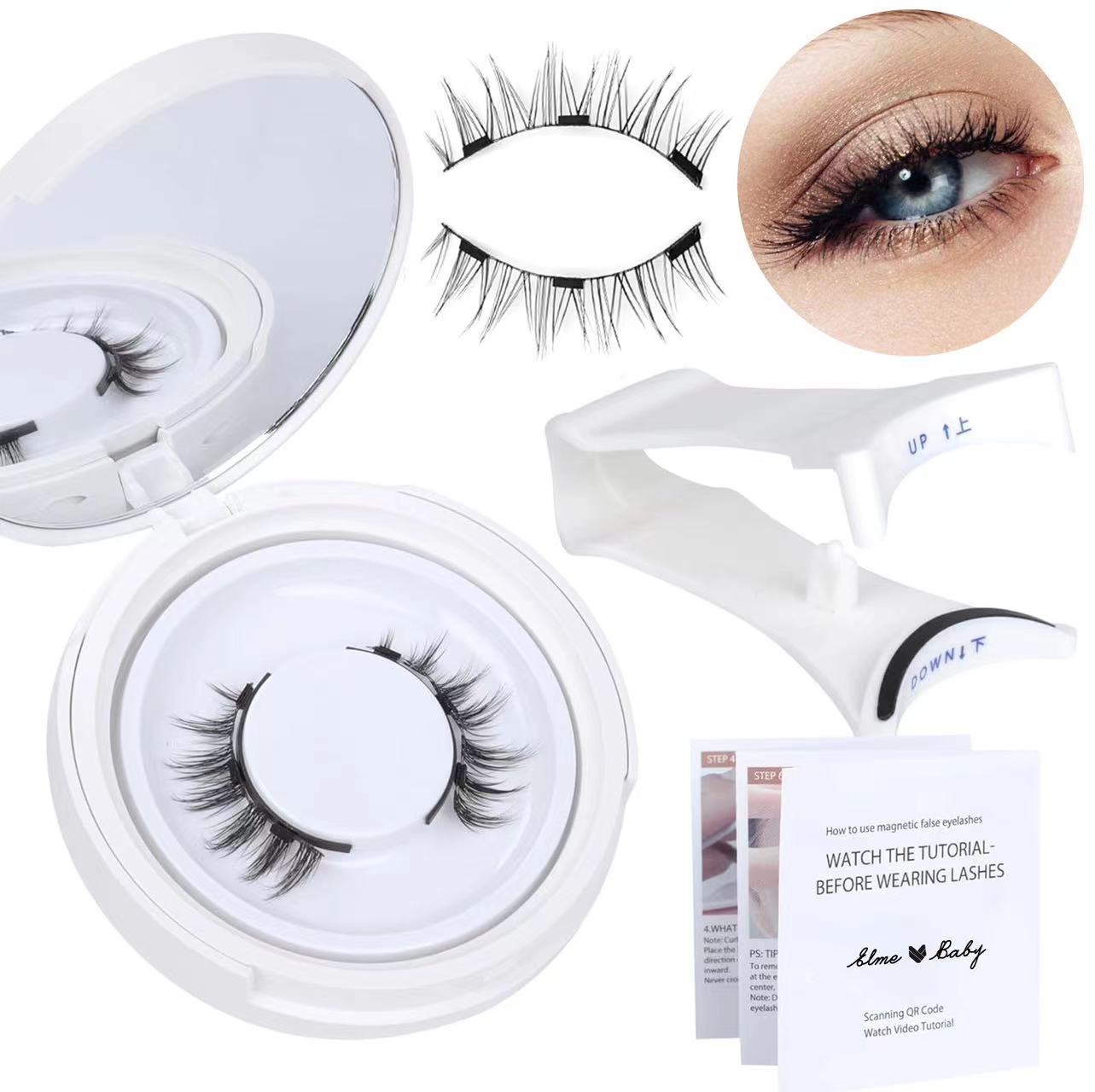 Magnetic Suction False Eyelashes Little Devil Supernatural Magnet Suit - XMART