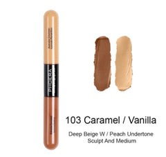 Double Heads Are Suitable For Any Skin Type Natural Color Brightening Liquid Concealer - XMART