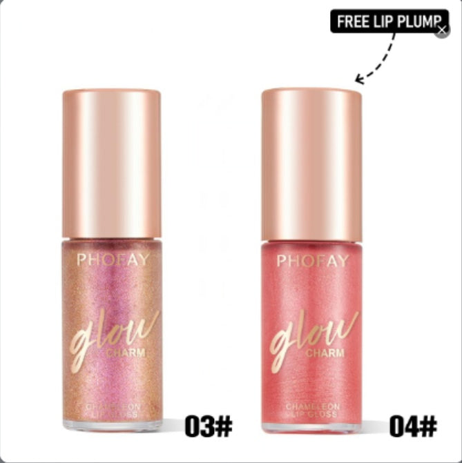 PHOFAY Moisturizing Shimmer Lip Gloss - XMART