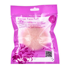 Natural Round Shap Konjac Sponge Face Cleaning Sponge - XMART