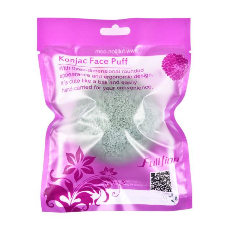 Natural Round Shap Konjac Sponge Face Cleaning Sponge - XMART
