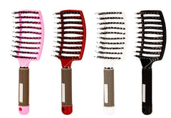 Hairbrush Anti Klit Brushy Haarborstel Women Detangler Hair Brush Bristle Nylon Scalp Massage  Teaser Hair Brush Comb - XMART