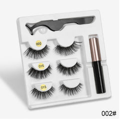 A Pair Of False Eyelashes With Magnets In Fashion - XMART