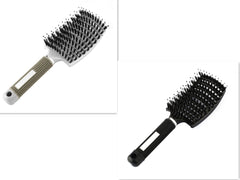 Hairbrush Anti Klit Brushy Haarborstel Women Detangler Hair Brush Bristle Nylon Scalp Massage  Teaser Hair Brush Comb - XMART