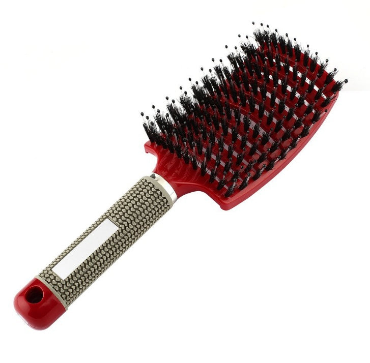 Hairbrush Anti Klit Brushy Haarborstel Women Detangler Hair Brush Bristle Nylon Scalp Massage  Teaser Hair Brush Comb - XMART