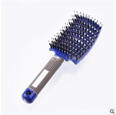 Hairbrush Anti Klit Brushy Haarborstel Women Detangler Hair Brush Bristle Nylon Scalp Massage  Teaser Hair Brush Comb - XMART