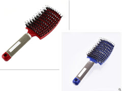 Hairbrush Anti Klit Brushy Haarborstel Women Detangler Hair Brush Bristle Nylon Scalp Massage  Teaser Hair Brush Comb - XMART
