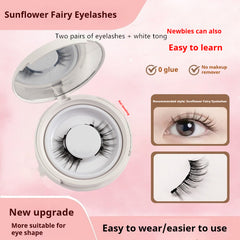 Magnetic Suction False Eyelashes Little Devil Supernatural Magnet Suit - XMART