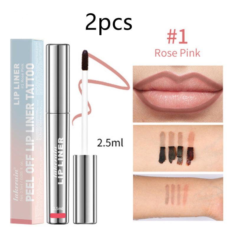 Matte Finish No Stain On Cup Hook Line Lip Stick - XMART