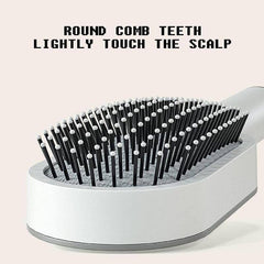 Comb Self-Cleaning Hair Brush, 3D Air CushionMassage Brush Air Bag Massage - XMART