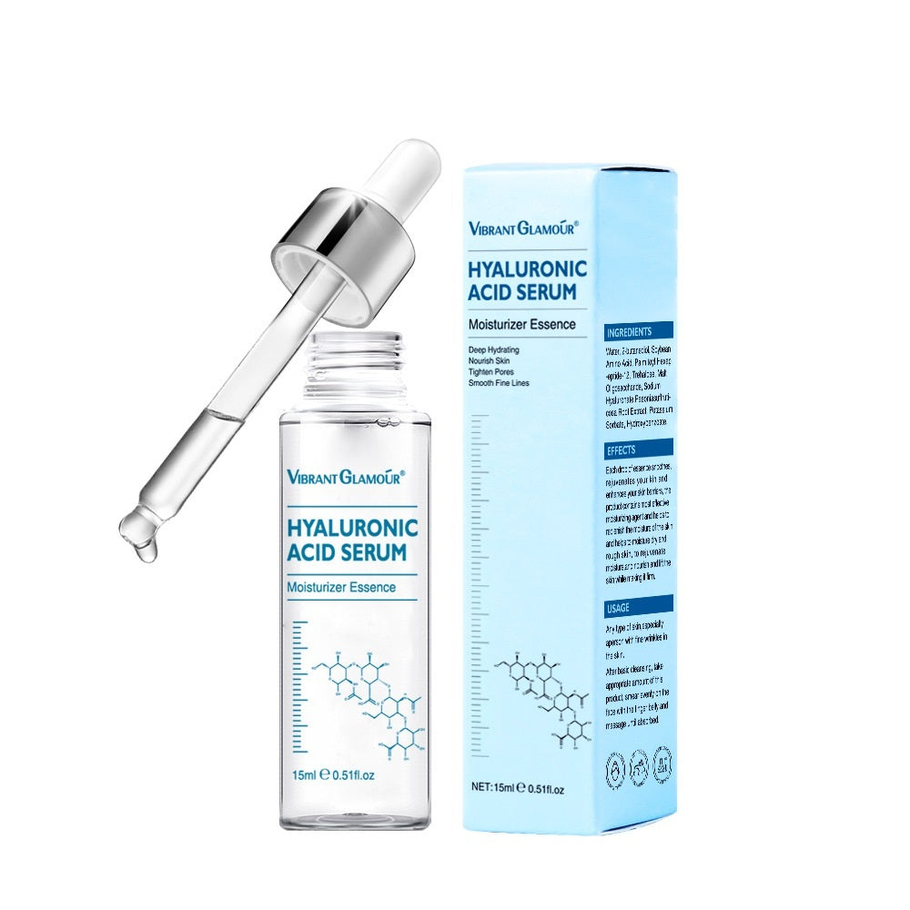 Hyaluronic Acid Face Serum Anti-Aging Shrink Pore Whitening Moisturizing Face Cream Dry Skin Care - XMART