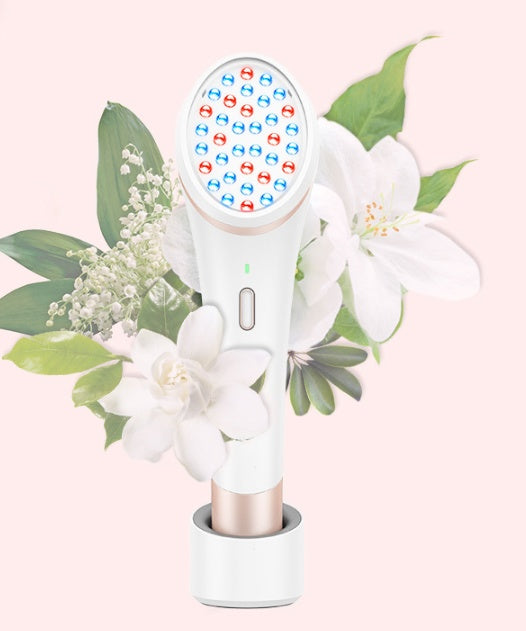 Acne Light Therapy Xpreen Wireless Rechargeable Light Acne Treatment Device Acne Clearing Eraser with Blue Light and Red Light - XMART