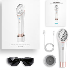 Acne Light Therapy Xpreen Wireless Rechargeable Light Acne Treatment Device Acne Clearing Eraser with Blue Light and Red Light - XMART