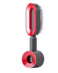 Self Cleaning Hair Brush For Women One-key Cleaning Hair Loss Airbag Massage Scalp Comb Anti-Static Hairbrush - XMART