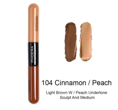 Double Heads Are Suitable For Any Skin Type Natural Color Brightening Liquid Concealer - XMART