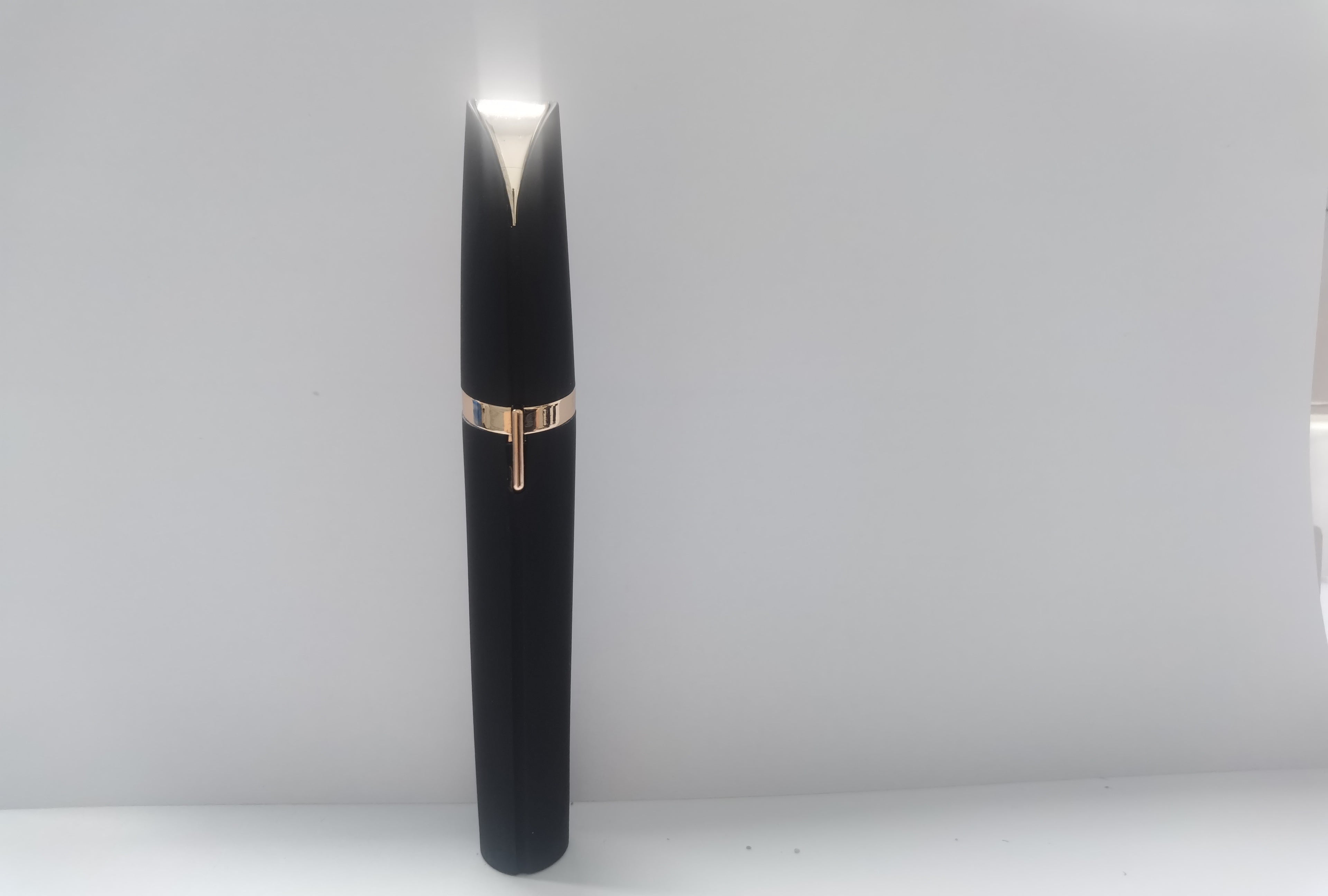 Mini Electric Eyebrow Trimmer Lipstick Brows Pen Hair Remover Painless Razor Epilator with LED Light - XMART
