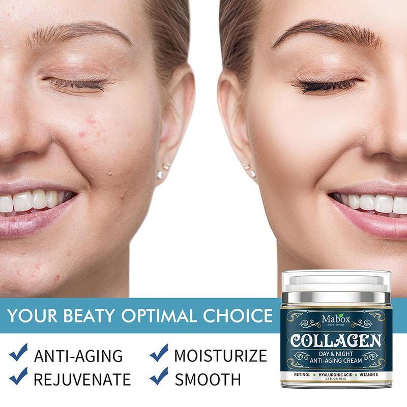 Collagen Moisturizing Facial Cream Skin Care Products Anti Aging Face Cream Moisturizing Wrinkle Remover - XMART
