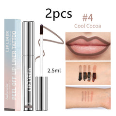Matte Finish No Stain On Cup Hook Line Lip Stick - XMART