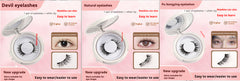Magnetic Suction False Eyelashes Little Devil Supernatural Magnet Suit - XMART