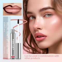 Matte Finish No Stain On Cup Hook Line Lip Stick - XMART