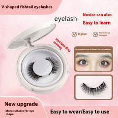 Magnetic Suction False Eyelashes Little Devil Supernatural Magnet Suit - XMART